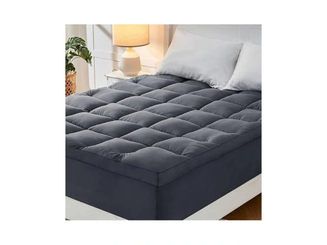Cymula Queen Mattress Topper Grey Mattress Pad Bed… Code