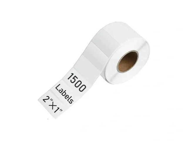 Direct Thermal Labels 2×1 Inch 1500 White Label Per… Code