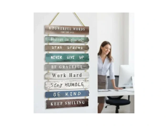 Vdor Motivational Office Wall Decor Hanging… Coupon