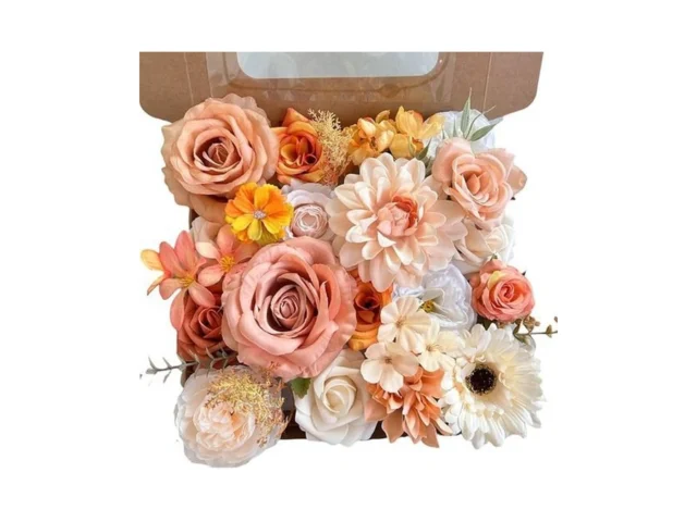 Litoynan Artificial Flowers Combo Box For Diy… Code