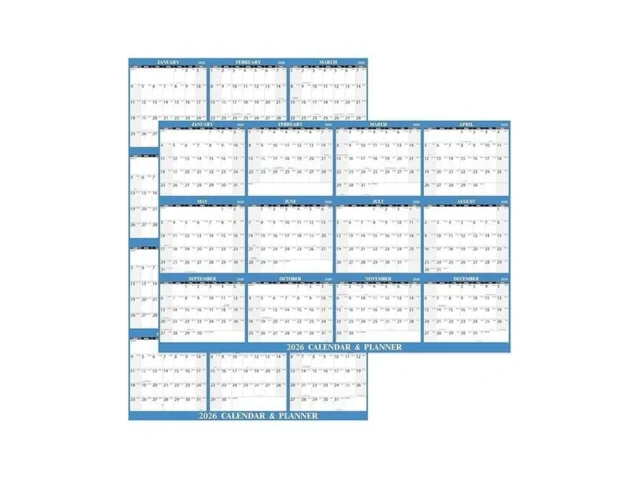 2026 Dry Erase Calendar For Wall – Wall Calendar… Code