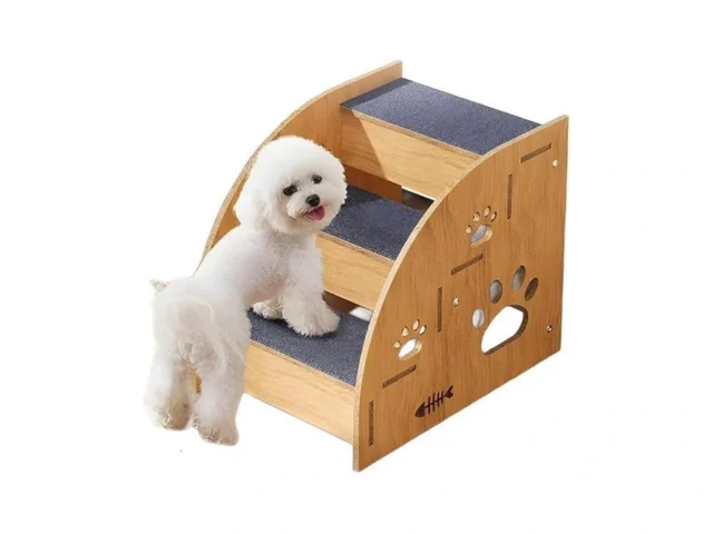 Dog Steps For Bed Wooden Dog Stairs For Small Dogs… Code