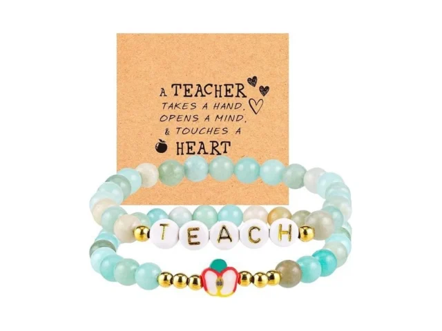 Vickhu Teacher Appreciation Gifts Natural Stone… Code