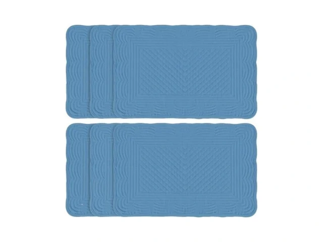 Quilted Placemats Set Of 6 Rectangular Placemats… Code
