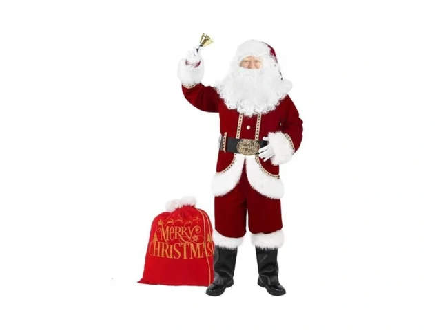 Boveco Christmas Men S Santa Costume Set Adult 11… Coupon