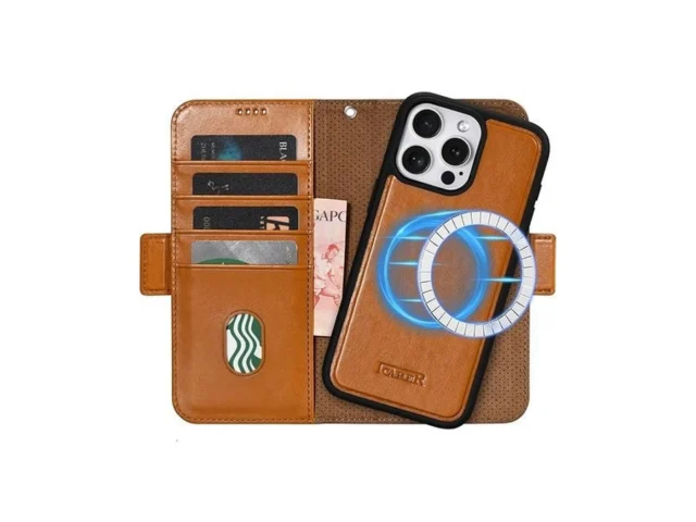 Icarer Family Iphone 15 Pro Max Wallet Leather Case… Code