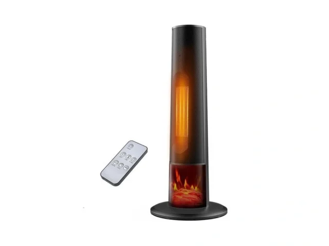 Rellytech Tower Space Heater With Fireplace -… Code