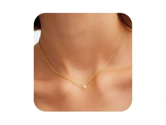 Tdbsoqi Dainty Cubic Zirconia Pendant Necklaces For… Code