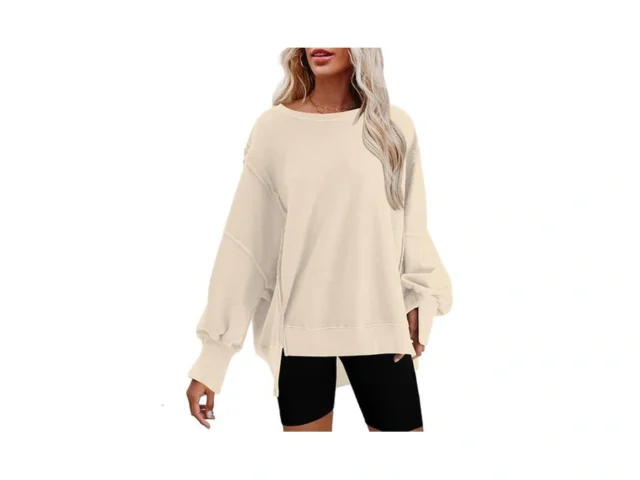 Bornpom Oversized Sweatshirt Crewneck Sweatshirts… Code