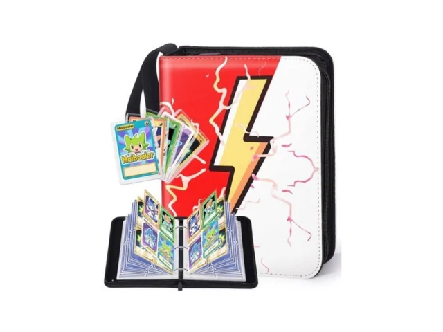 Maiboaler Card Binder-4 Pocket Zipper Collection… Code