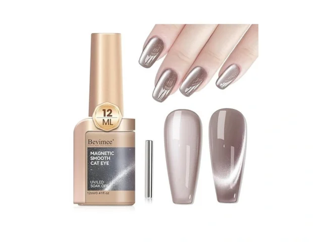 Bevimee Cat Eye Gel Nail Polish 12ml Crystal… Code
