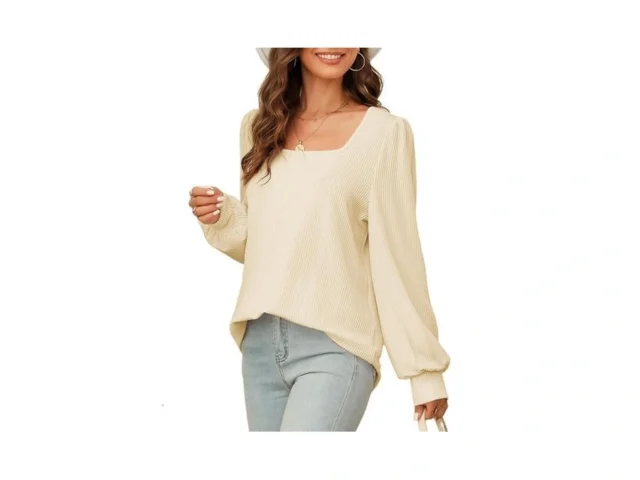 Dokotoo Oversized Womens Shirts Fall Clothes Square… Code