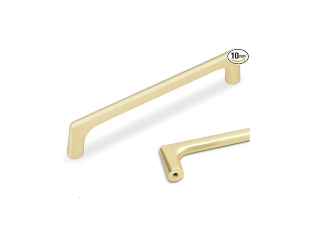 Povefonk 10 Pack 5 Inch 128mm Brushed Gold Kitchen… Coupon