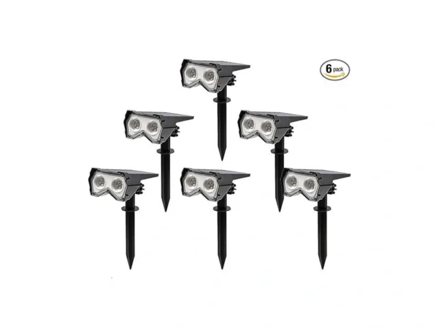 Solebell Solar Outdoor Lights 6 Pack Waterproof… Coupon