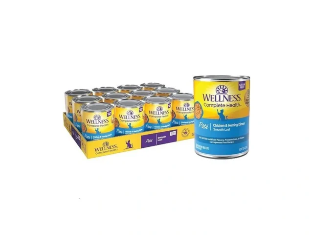 Wellness Complete Health Pate Adult Wet Cat Food… Coupon