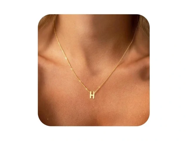 Jnzsswhjjh Initial Necklace For Women Trendy -… Code