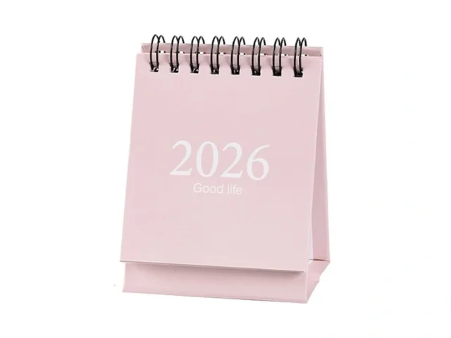 2026 Mini Desk Calendar Monthly Wirebound Simple… Code