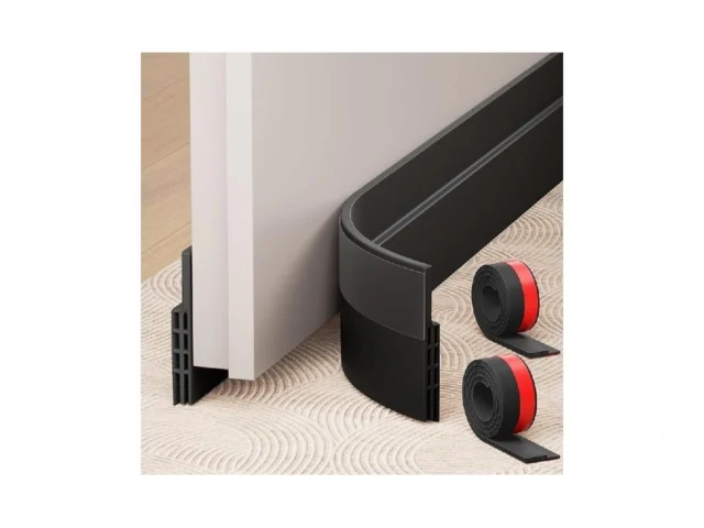 Hojoy 2 Pack Under Door Draft Stopper Adjustable… Code