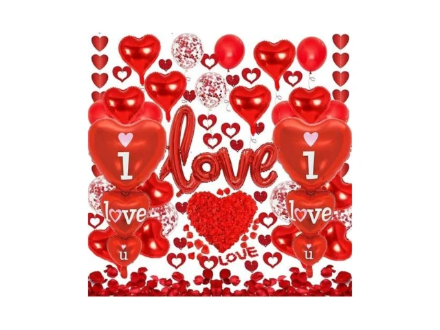 Valentines Day Decorations With I Love You And Red… Code