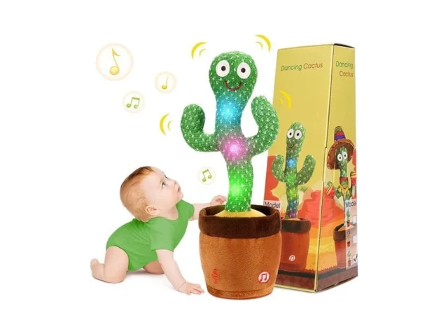 Jison21 Dancing Talking Cactus Toy For Babies… Code