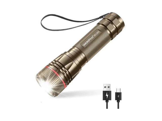 Wdtpro Rechargeable Flashlights High Lumens 1 Pack… Code