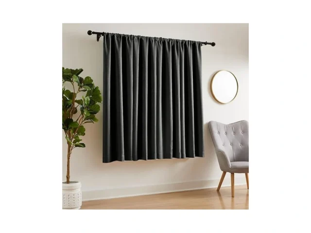 Wrensonge Blackout Curtains For Bedroom Black… Code