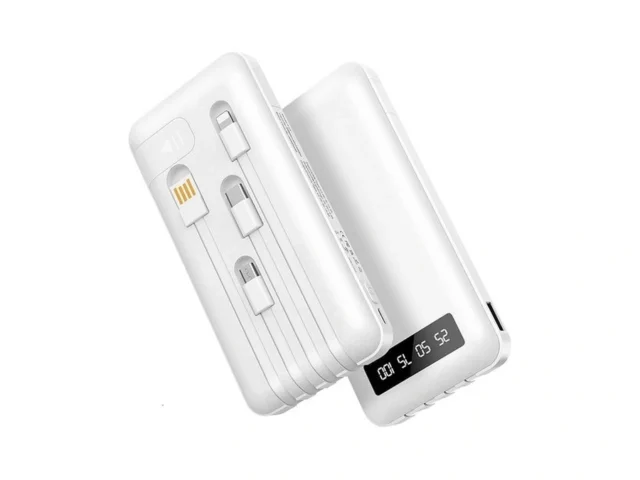 Hicyzoe Portable Charger Power Bank With 4 Built In… Code