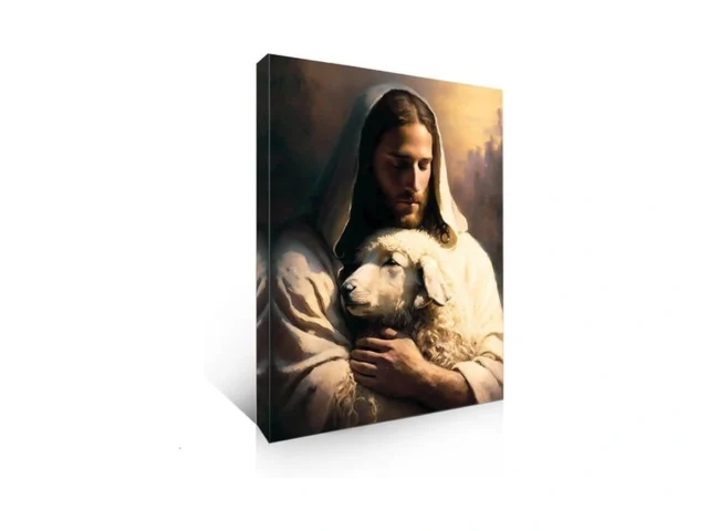 Arpilul Jesus Religious Wall Art Decor For Prayer… Code