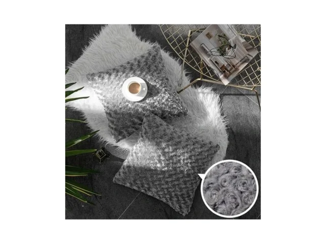 Simple Opulence Rose Decorative Throw Pillow Covers…