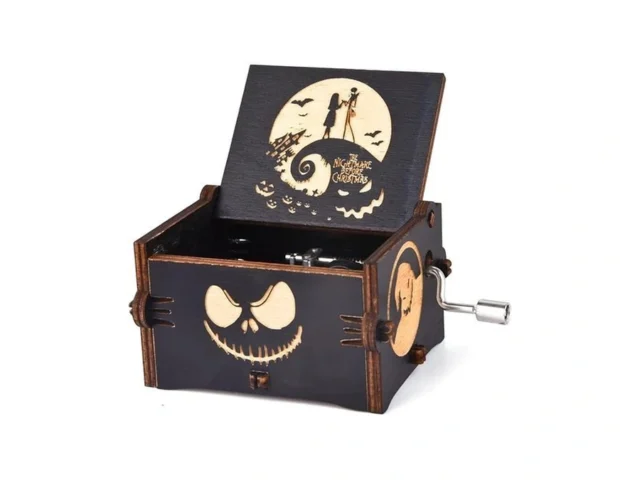 Aokely Before Christmas Music Box Engraving… Code
