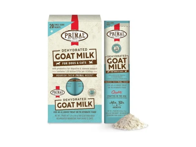 Primal Goat Milk Powder For Dogs And Cats Shelf… Coupon