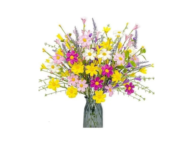 J Floru Artificial Spring Flowers 12 Pack Spring… Coupon