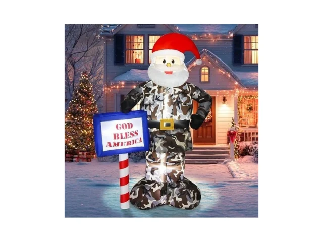 Christmas Inflatable Outdoor Decoration 7ft… Coupon