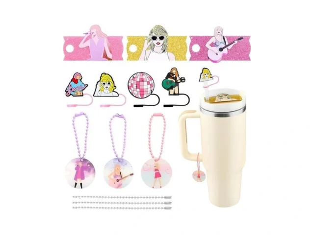 10 Pcs Stanley Cup Accessories Set 4 Pcs Stanley… Code