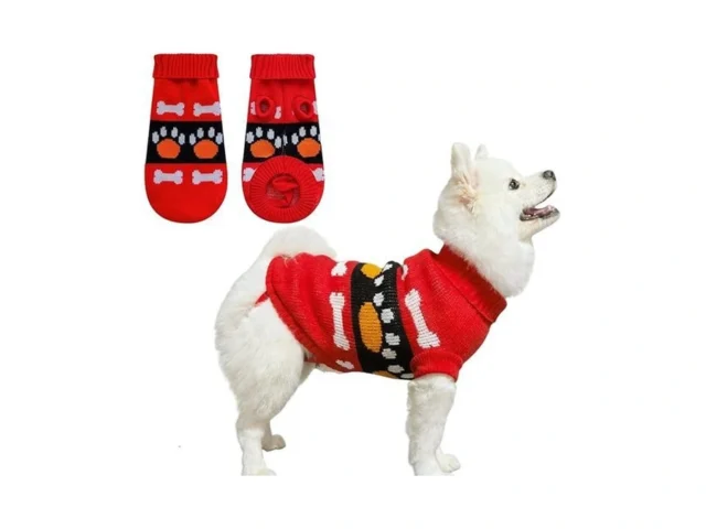 Cojbpet Knitted Dog Sweater For Mini Small Dogs… Code