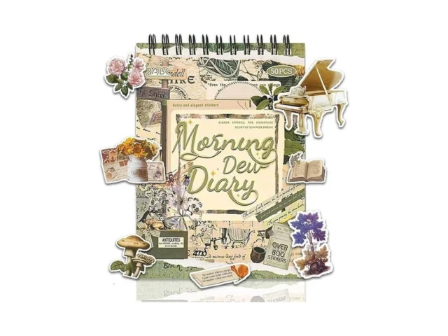 Wcch Vintage Scrapbook Sticker Supplies 25 Sheets… Code