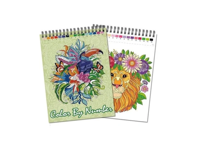 Jadeso Color By Numbers Adult Coloring Book 30… Code