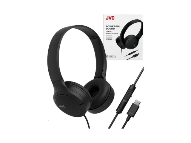 Jvc Usb-c Wired On-ear Headphones With Mic… Coupon