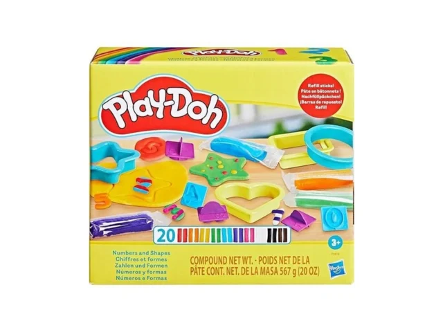 Play-doh Numbers And Shapes Playset With 17 Tools… Coupon