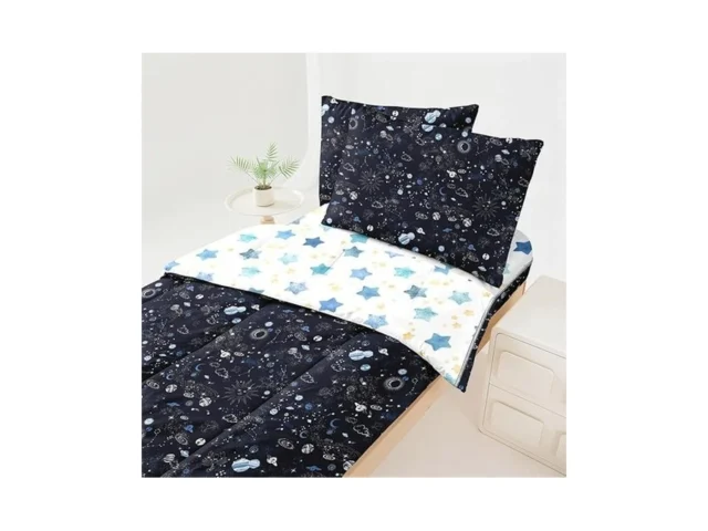 Dearller Galaxy Zipper Bedding Twin For Boys Space… Code