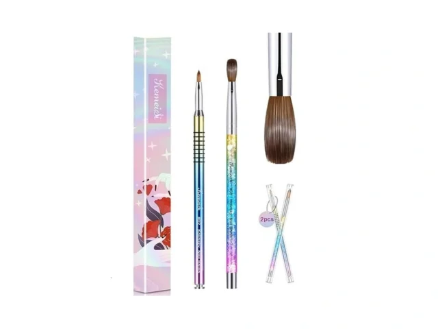 Kemeisi 2pcs Acrylic Nail Brushes Size 08 02… Coupon