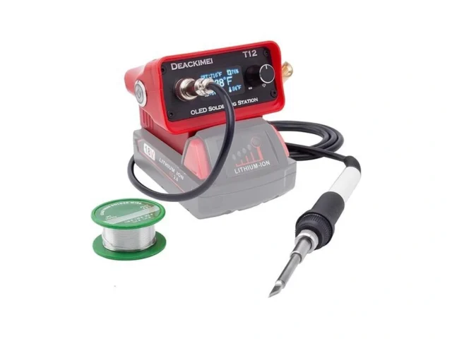 Deackimei Cordless Soldering Iron Station For… Code