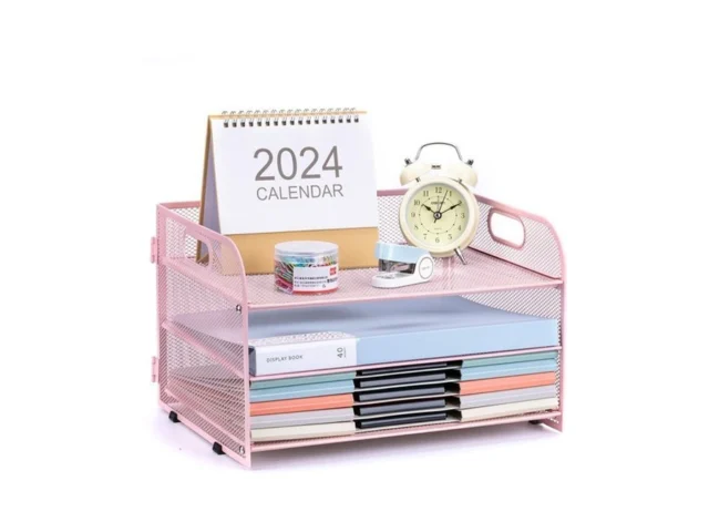 Ncxtkj 3-tier Letter Tray Paper Organizer With… Code