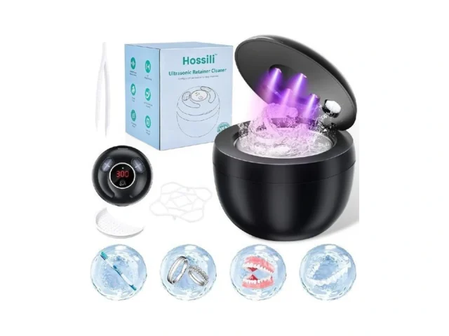Hossili Ultrasonic Retainer Cleaner Machine 200ml… Code