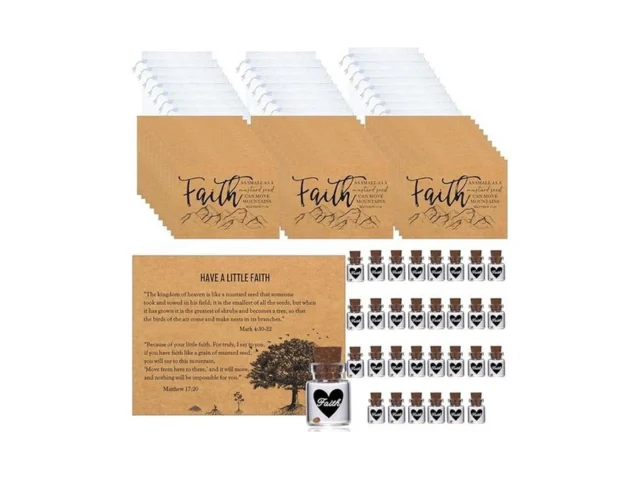 Bulk 30 Have A Little Faith Card Christian Gifts… Code