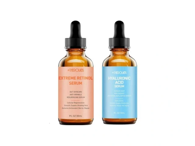 1herolabs Face Serum Set Retinol Serum Hyaluronic… Code