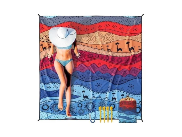 Hihoho Beach Blanket Waterproof Sandproof Extra… Code
