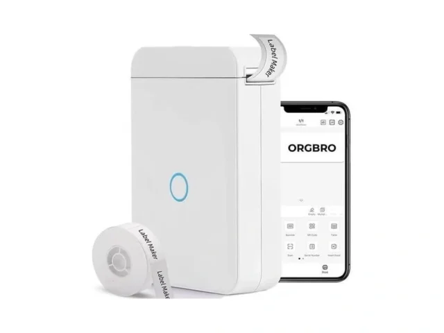 Orgbro Label Maker Machine With Tape X1 Portable… Code