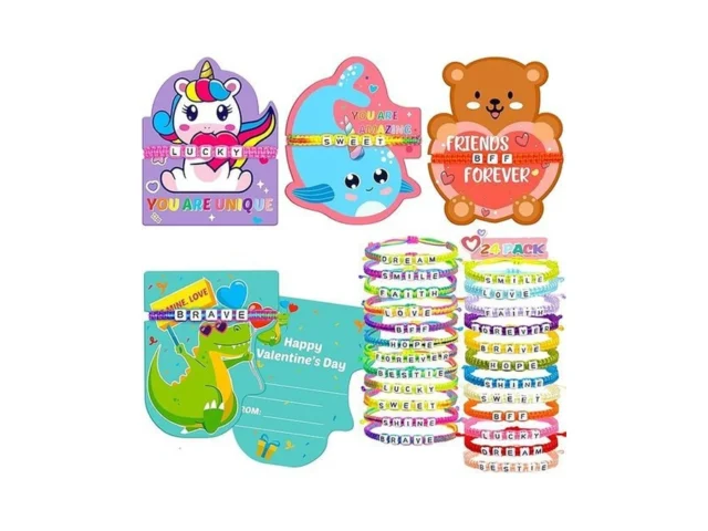 Gofriipai Valentines Day Cards For Kids School With… Code