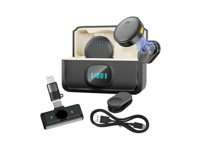 Zubehok Computer Wireless Lavalier Microphone For… Coupon